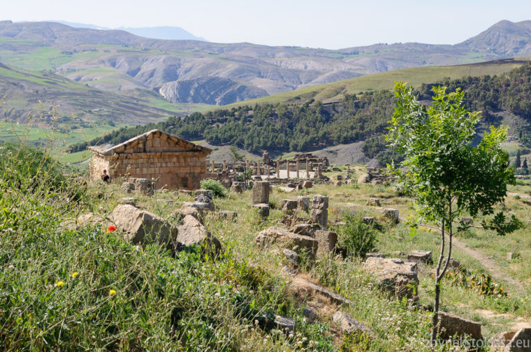 Ruiny města Cuicul (Djémila), památka UNESCO