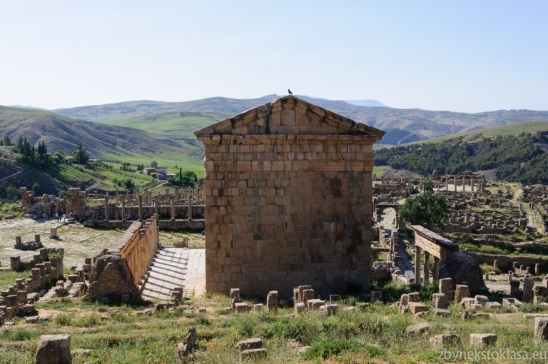 Ruiny města Cuicul (Djémila), památka UNESCO