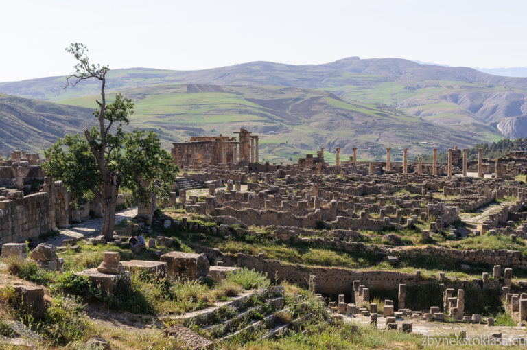 Ruiny města Cuicul (Djémila), památka UNESCO