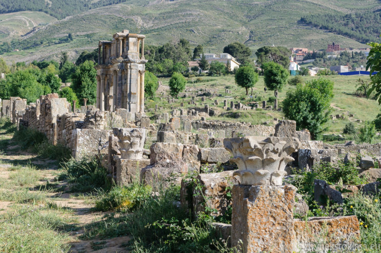 Ruiny města Cuicul (Djémila), památka UNESCO