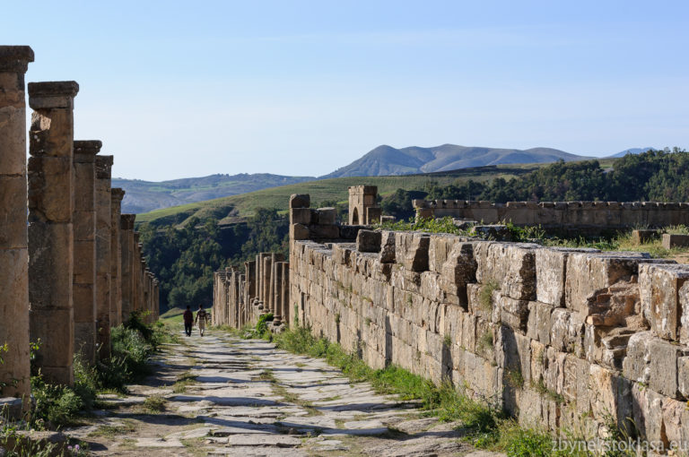 Ruiny města Cuicul (Djémila), památka UNESCO