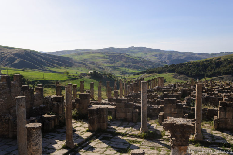 Ruiny města Cuicul (Djémila), památka UNESCO