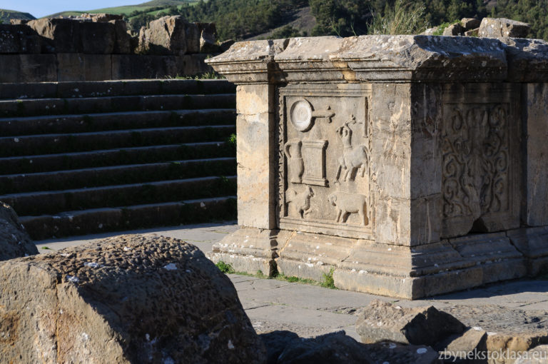 Ruiny města Cuicul (Djémila), památka UNESCO