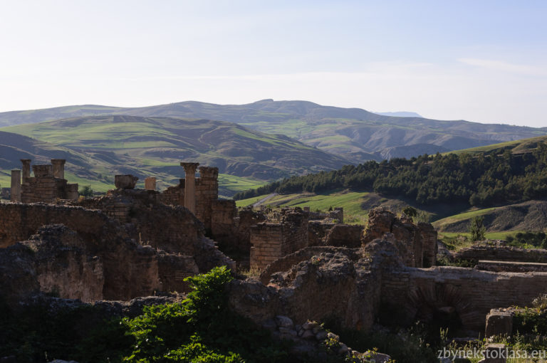 Ruiny města Cuicul (Djémila), památka UNESCO