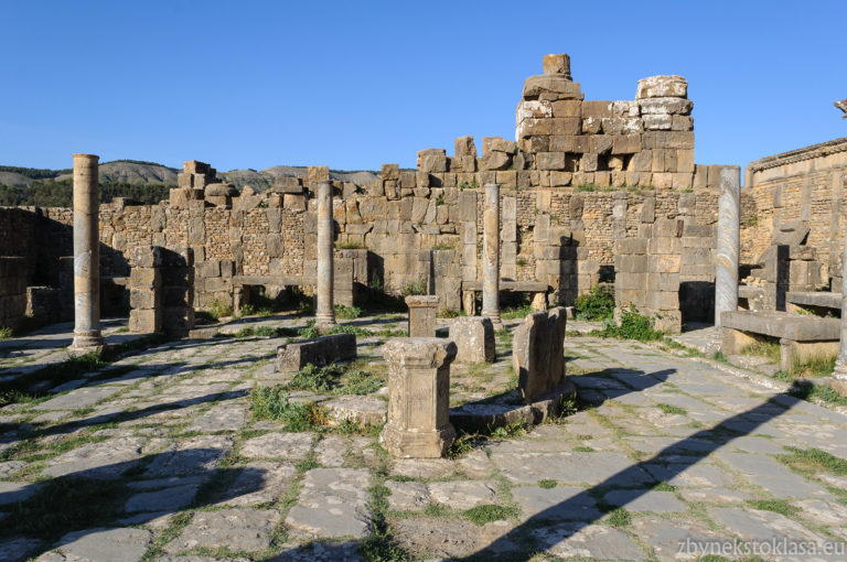 Ruiny města Cuicul (Djémila), památka UNESCO