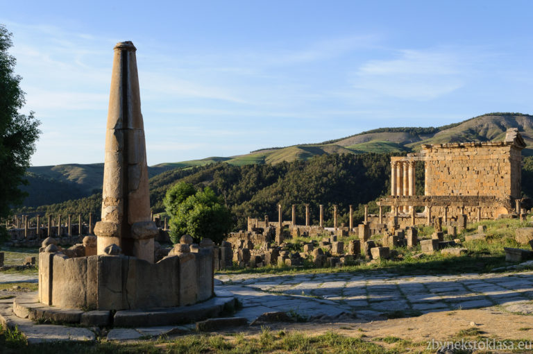 Ruiny města Cuicul (Djémila), památka UNESCO