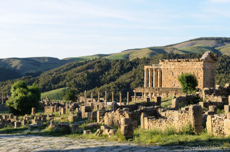 Ruiny města Cuicul (Djémila), památka UNESCO