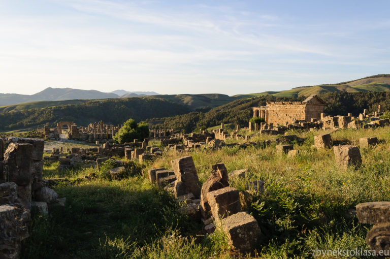 Ruiny města Cuicul (Djémila), památka UNESCO