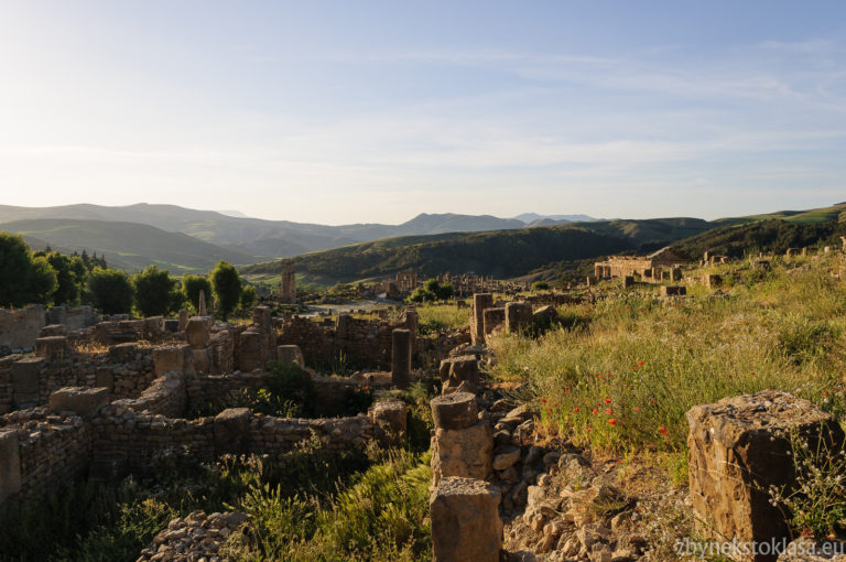 Ruiny města Cuicul (Djémila), památka UNESCO