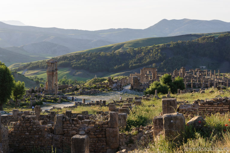 Ruiny města Cuicul (Djémila), památka UNESCO